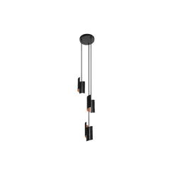 Ledvance LED Pendellampa Twist Svart 24W 1200lm - 830-865 Justerbar Vit | Dimbar
