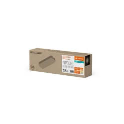 Ledvance LED Plafond Compact Svart 8W 840lm - 830 Varm Vit | 356x115mm - IP65
