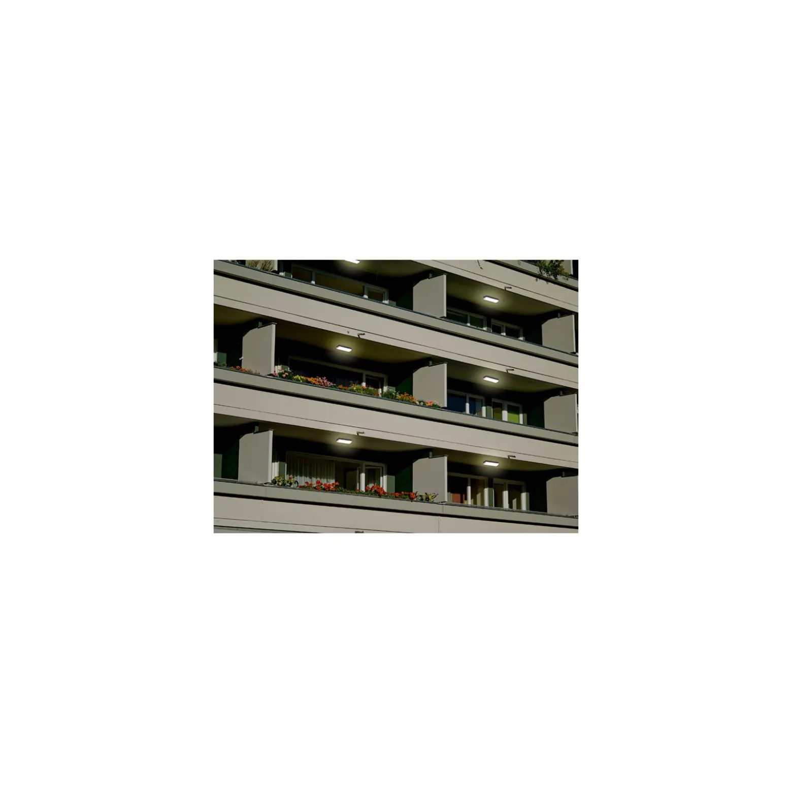 Ledvance LED Plafond Compact Rektangulär Vit 8W 840lm - 830-840 CCT | IP65