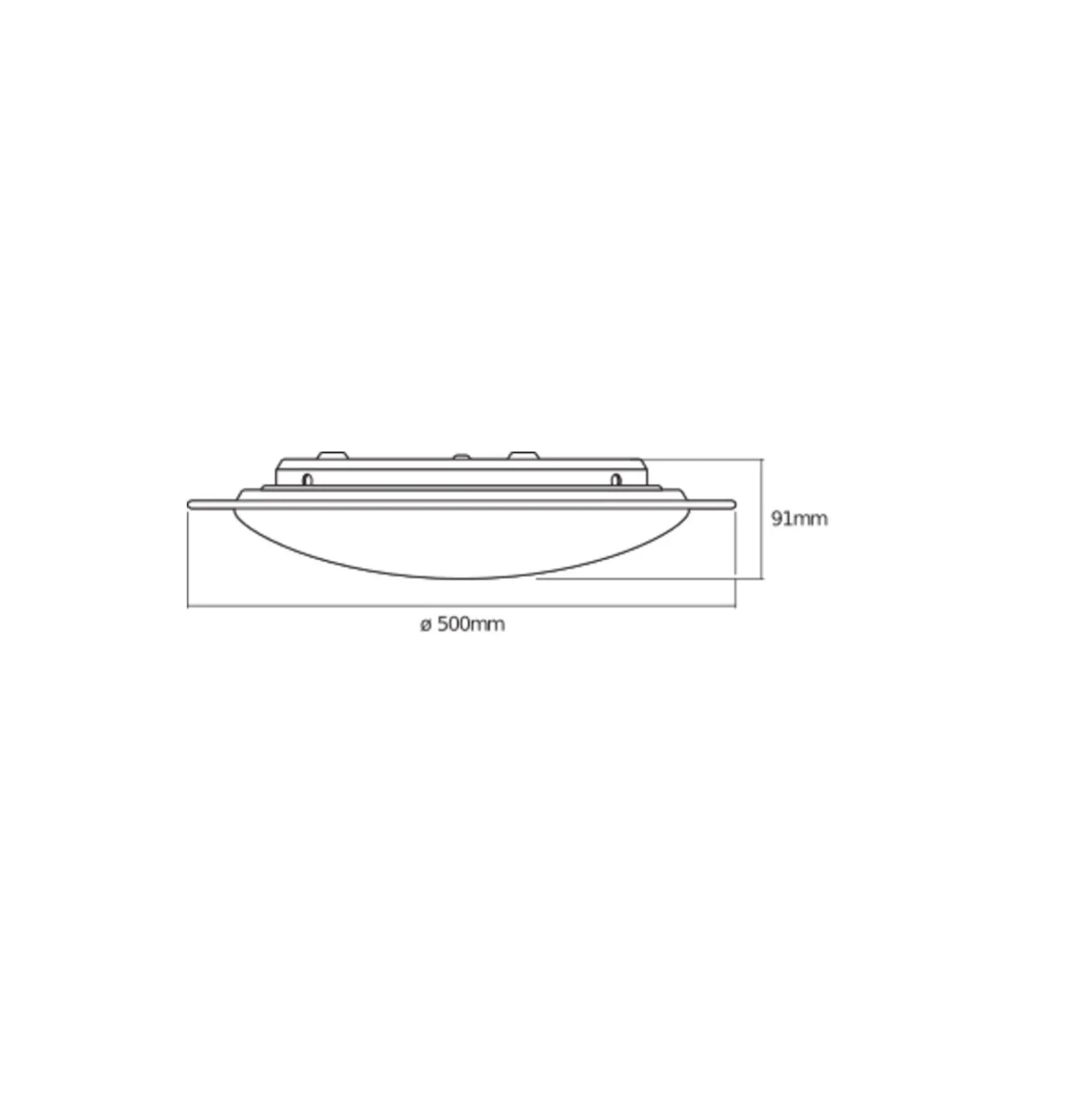Ledvance LED Plafond Orbis Sparkle 460 24W 2600lm 827-865 Justerbar Vit | CCT - Fjärrkontroll