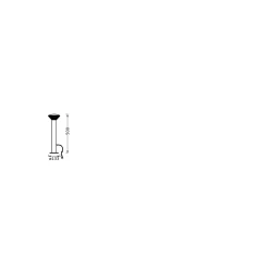 Ledvance LED Pollare Olona Grå 2W 140lm - 830 Varm Vit | 50cm - IP44