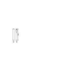 Ledvance LED Pollare Trunk Trä 7W 180lm - 830 Varm Vit | 80cm - IP44 - RGBW