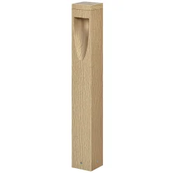 Ledvance LED Pollare Trunk Trä 7W 180lm - 830 Varm Vit | 50cm - IP44 - RGBW