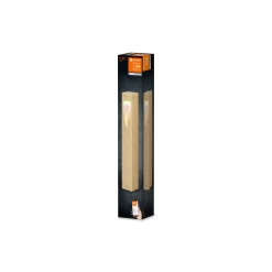 Ledvance LED Pollare Trunk Trä 7W 180lm - 830 Varm Vit | 50cm - IP44 - RGBW