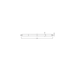 Ledvance LED Rör T5 (Mains AC) High Efficiency 7W 1100lm - 840 Kallvit | 55cm - Ersättare 14W