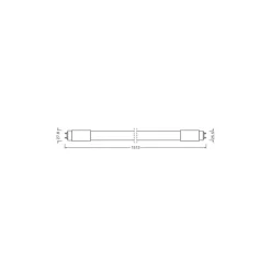 Ledvance LED Rör T8 Performance (UN) High Output 20W 3100lm - 840 Kallvit | 150cm - Ersättare 58W