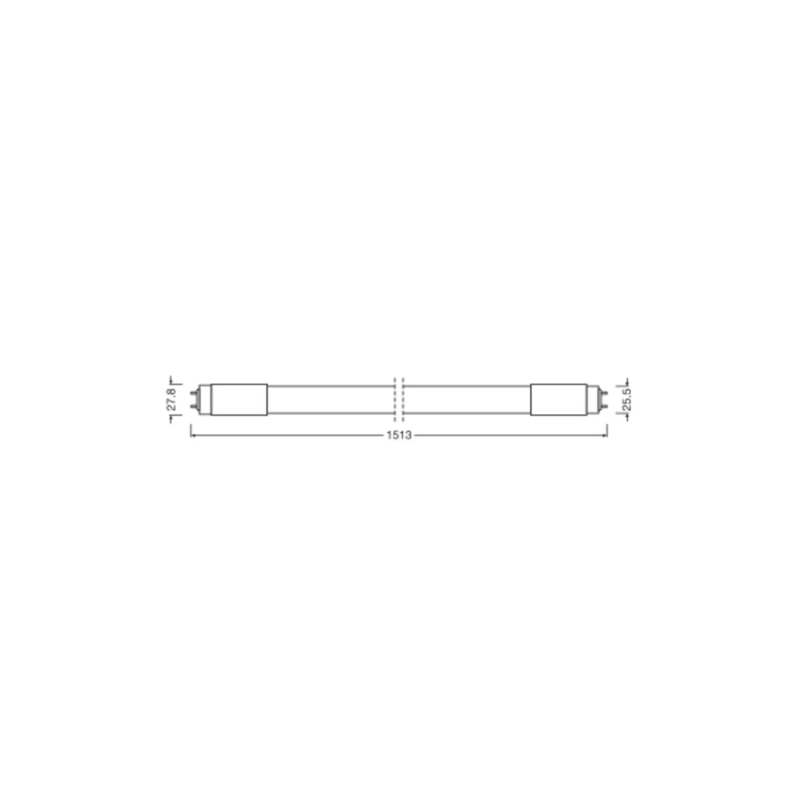 Ledvance LED Rör T8 Performance (HF) High Output 20W 3100lm - 865 Dagsljus | 150cm - Ersättare 58W