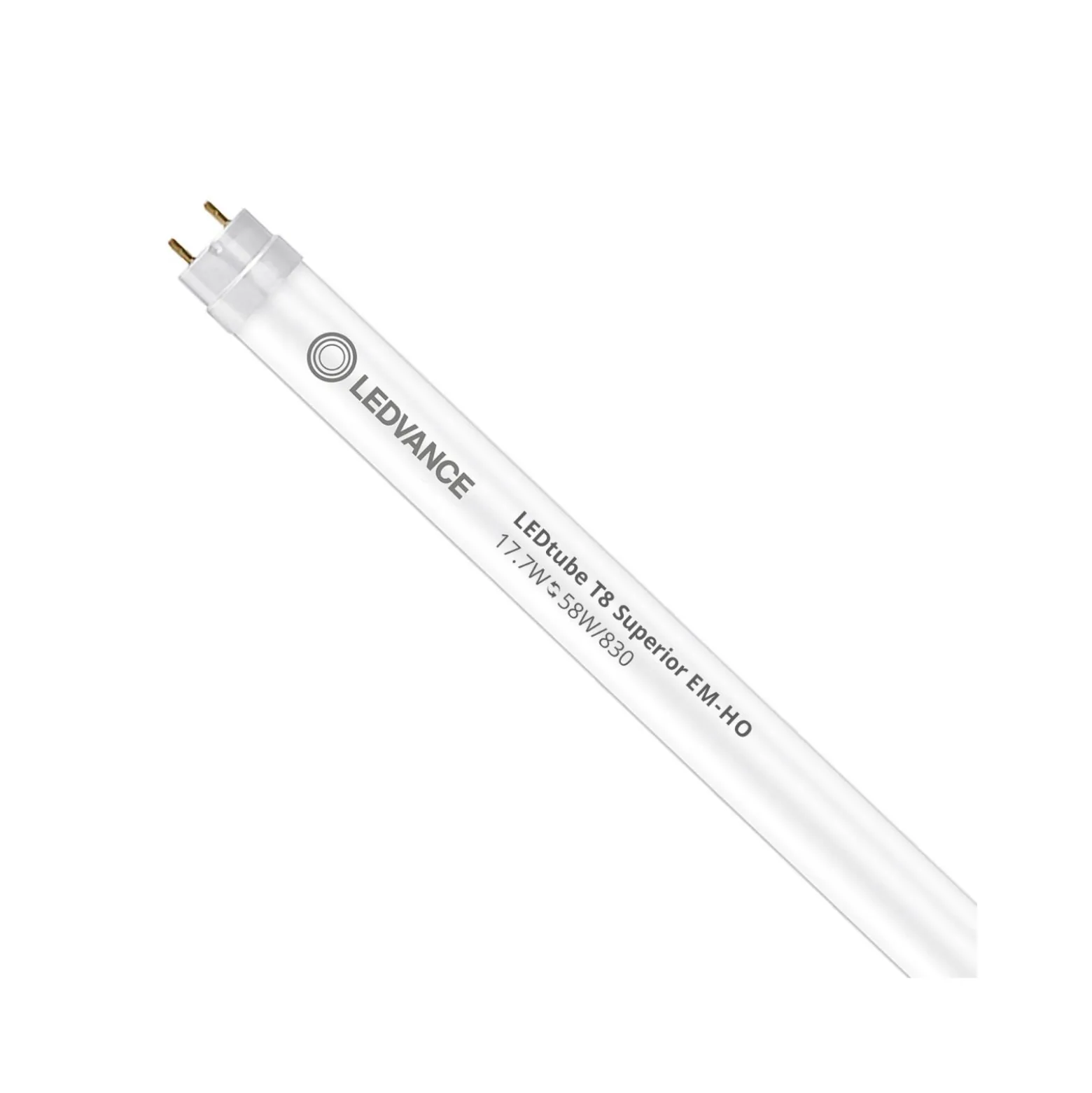 Ledvance LED Rör T8 Superior (EM/Mains) High Output 17.7W 2790lm - 830 Varm Vit | 150cm - Ersättare 58W