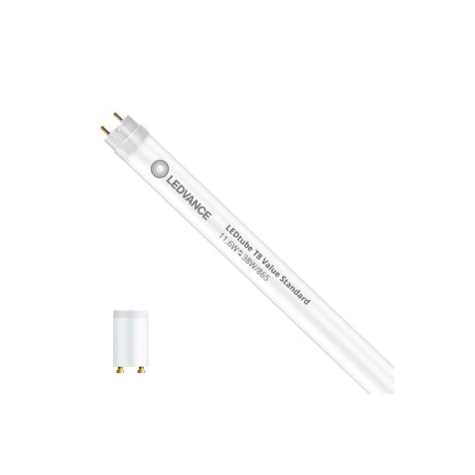 Ledvance LED Rör T8 Value (EM/Mains) Standard Output 11.6W 1400lm - 865 Dagsljus | 105cm - Ersättare 38W