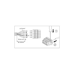 Ledvance LED Skensystem Trusys Flex Wallwasher Vit 35W 6000lm - 840 Kallvit | Ersättare 2x58W