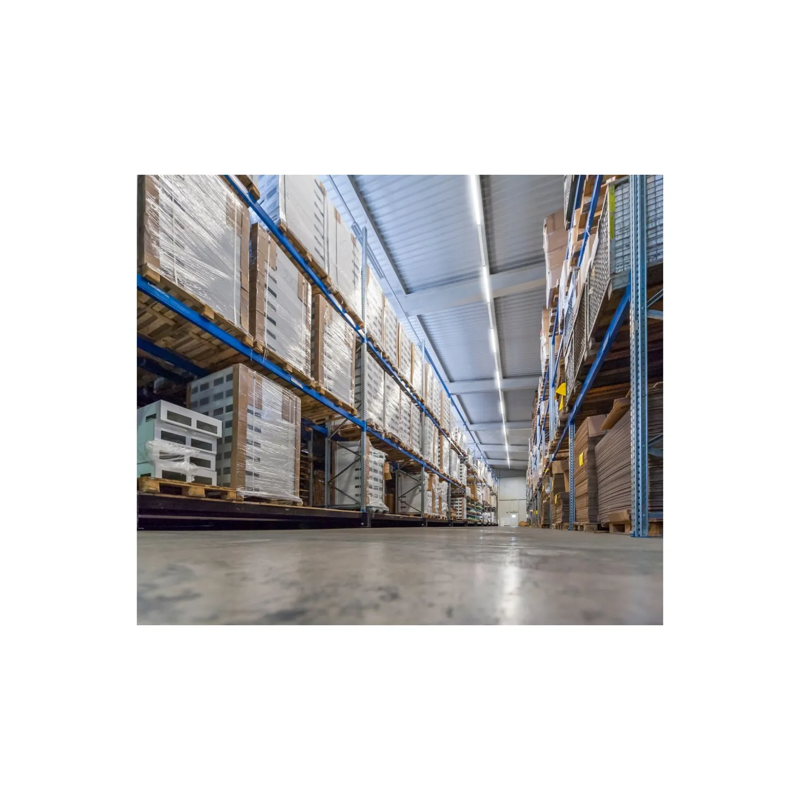 Ledvance LED Skensystem Trusys Universal Vit 75W 12750lm 100D - 840 Kallvit | Dali Dimbar - Ersättare 2x58W
