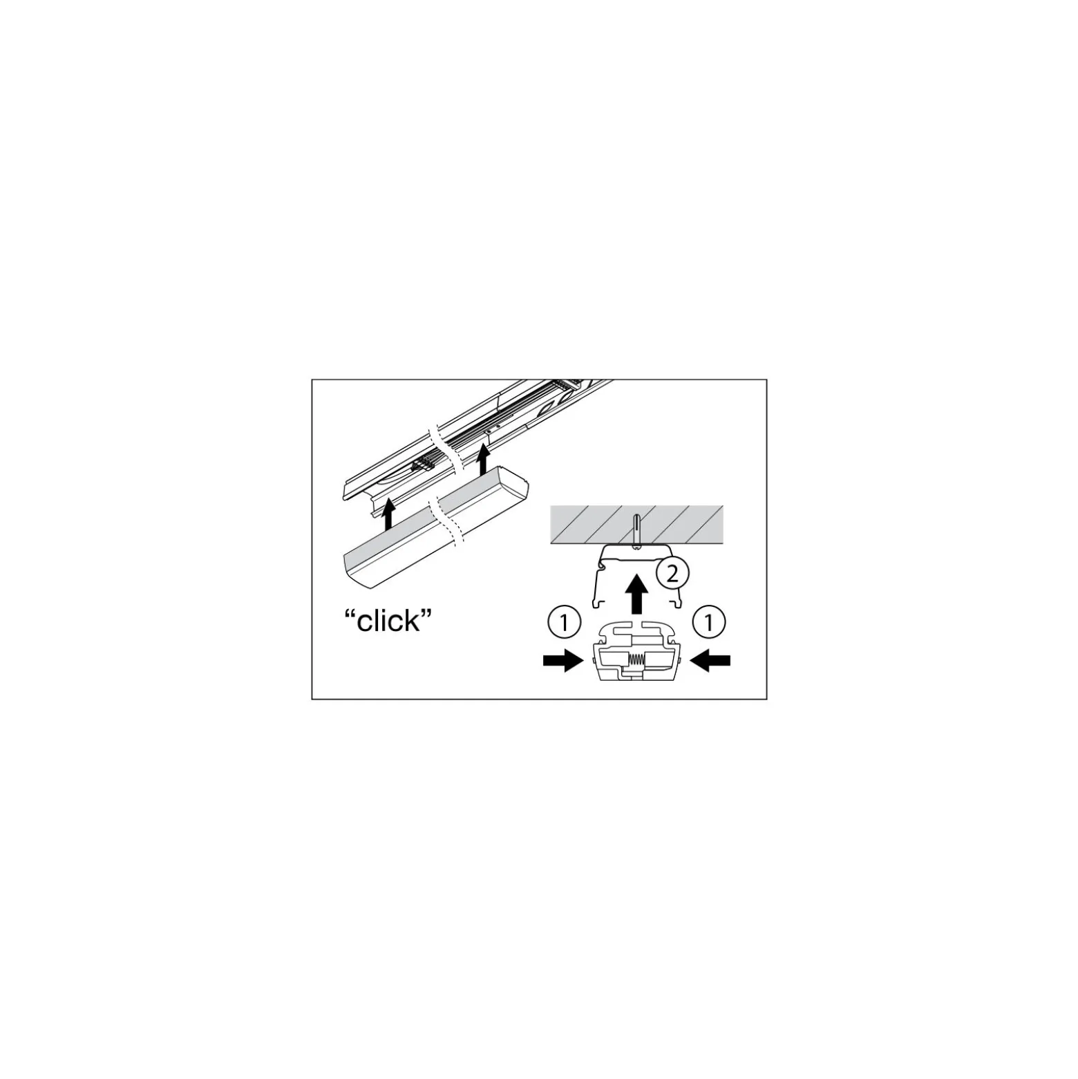Ledvance LED Skensystem Trusys Flex Wallwasher Vit 50W 8600lm - 840 Kallvit | Dali Dimbar - Ersättare 2x58W