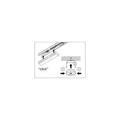 Ledvance LED Skensystem Trusys Flex Smal Spridningsgrad Vit 50W 8600lm - 865 Dagsljus | Dali Dimbar - Ersättare 2x58W