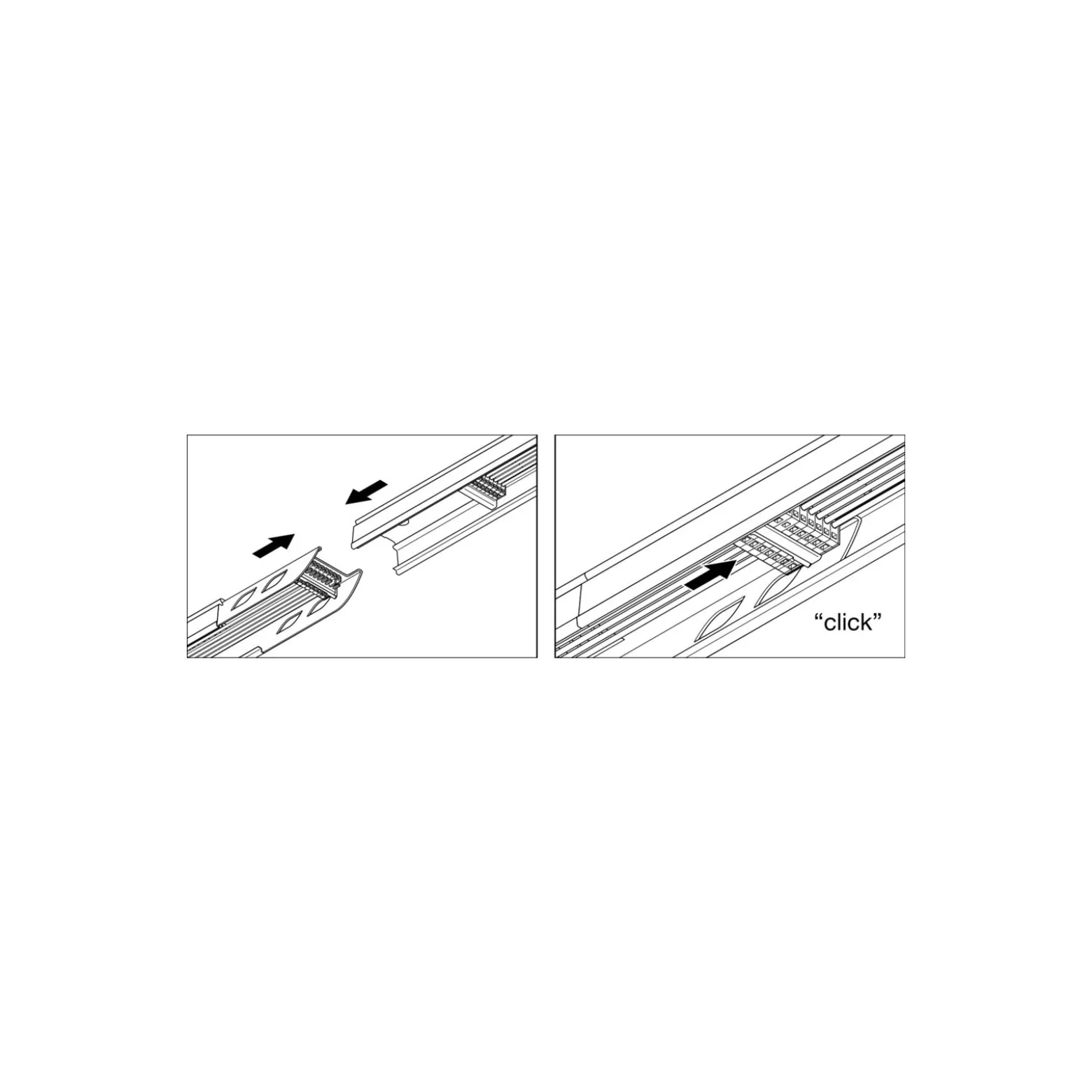 Ledvance LED Skensystem Trusys Flex Smal Spridningsgrad Vit 50W 8600lm - 865 Dagsljus | Dali Dimbar - Ersättare 2x58W