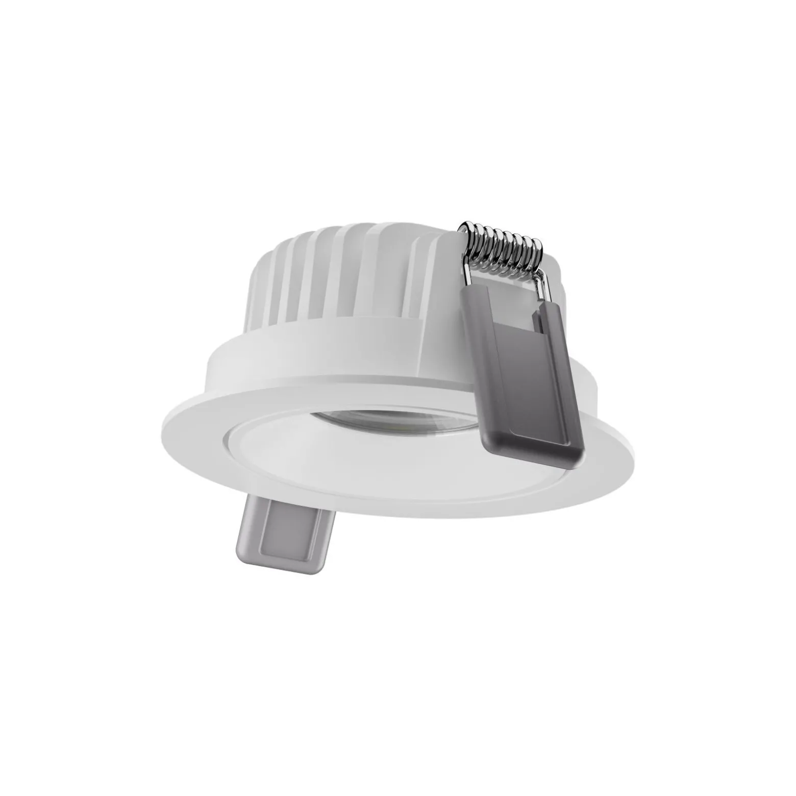Ledvance LED Spot Adjust Aluminium Vit 8W 680lm 36D - 930 Varm Vit | Utskärning 83mm - IP20 - Bästa Färgåtergivning - Dimbar