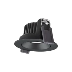 Ledvance LED Spot Adjust Aluminium Svart 8W 640lm 36D - 927 Extra Varm Vit | Utskärning 68mm - IP20 - Bästa färgåtergivning - Dimbar