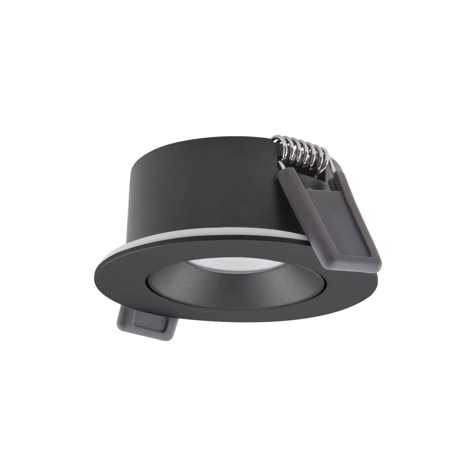 Ledvance LED Spot Air Adjust Aluminium Svart 4W 300lm 36D - 927 Extra Varm Vit | Utskärning 68mm - IP23 - Bästa färgåtergivning - Dimbar