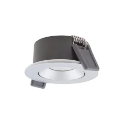Ledvance LED Spot Air Adjust Aluminium Silver 4W 320lm 36D - 930 Varm Vit | Utskärning 68mm - IP23 - Bästa färgåtergivning - Dimbar