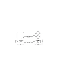 Ledvance LED Spot Air Adjust Aluminium Silver 4W 320lm 36D - 930 Varm Vit | Utskärning 68mm - IP23 - Bästa färgåtergivning - Dimbar