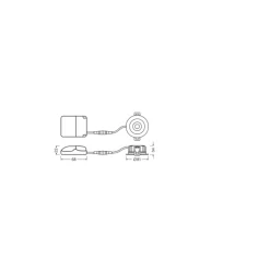Ledvance LED Spot Air Fix Aluminium Silver 6W 510lm 36D - 930 Varm Vit | Utskärning 68mm - IP65 - Bästa färgåtergivning - Dimbar
