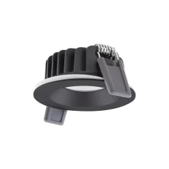 Ledvance LED Spot Air Fix Aluminium Svart 6W 480lm 36D - 927 Extra Varm Vit | Utskärning 68mm - IP65 - Bästa färgåtergivning - Dimbar