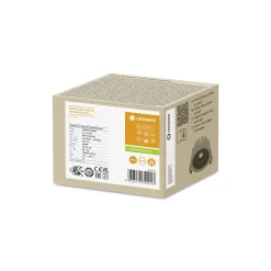 Ledvance LED Spot Air Fix Aluminium Vit 6W 570lm 36D - 940 Kallvit | Utskärning 68mm - IP65 - Bästa färgåtergivning - Dimbar