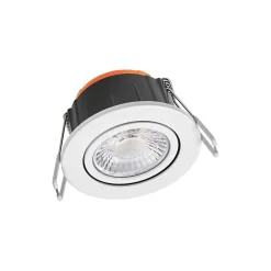 Ledvance LED Spot Combo Adjust Aluminium Vit 6W 540lm 60D - 940 Kallvit | 82mm - Utskärning 68mm - IP65 - Bästa Färgåtergivning - Dali Dimbar
