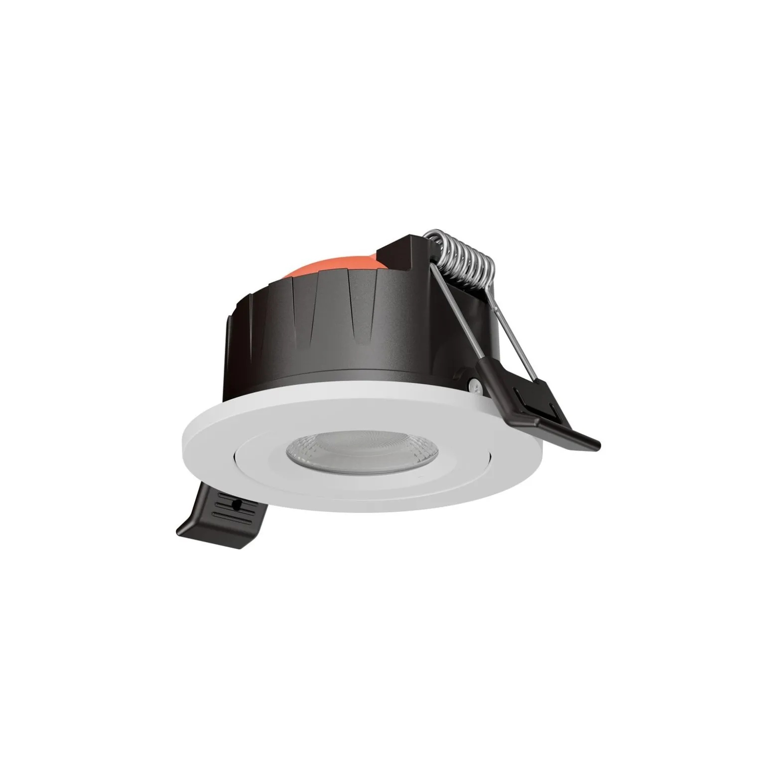 Ledvance LED Spot Combo Aluminium Svart 6W 600lm 60D - 927-930-940 CCT | 82mm - Utskärning 68mm - IP65 - Dimbar