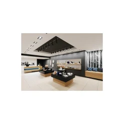Ledvance LED Spot Fyrkant Multi Lutningsbar Svart-Vit 30W 2700lm 38D - 840 Kallvit | Utskärning 164mm