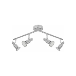 Ledvance LED Spot GU10 Aluminium 4x 3W - 827 Extra Varm Vit