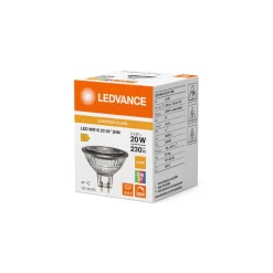 Ledvance LED Spot GU5.3 MR16 2.2W 230lm 36D - 927 Extra Varm Vit | Bästa Färgåtergivning - Dimbar - Ersättare 20W