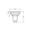 Ledvance LED Spot GU10 PAR16 2.4W 230lm 36D - 840 Kallvit | Ersättare 35W