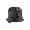 Ledvance LED Spot Mörklight Aluminium Svart 8W 640lm 36D - 927 Extra Varm Vit | Utskärning 68mm - IP44 - Bästa färgåtergivning - Dimbar