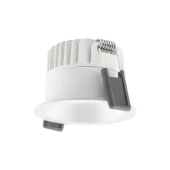 Ledvance LED Spot Mörklight Aluminium Vit 8W 720lm 36D - 940 Kallvit | Utskärning 68mm - IP44 - Bästa färgåtergivning - Dimbar
