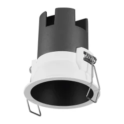 Ledvance LED Spot Twist Pro Aluminium Svart Reflektor 5W 350lm 30D - 830 Varm Vit | 70mm - Utskärning 65mm - IP20