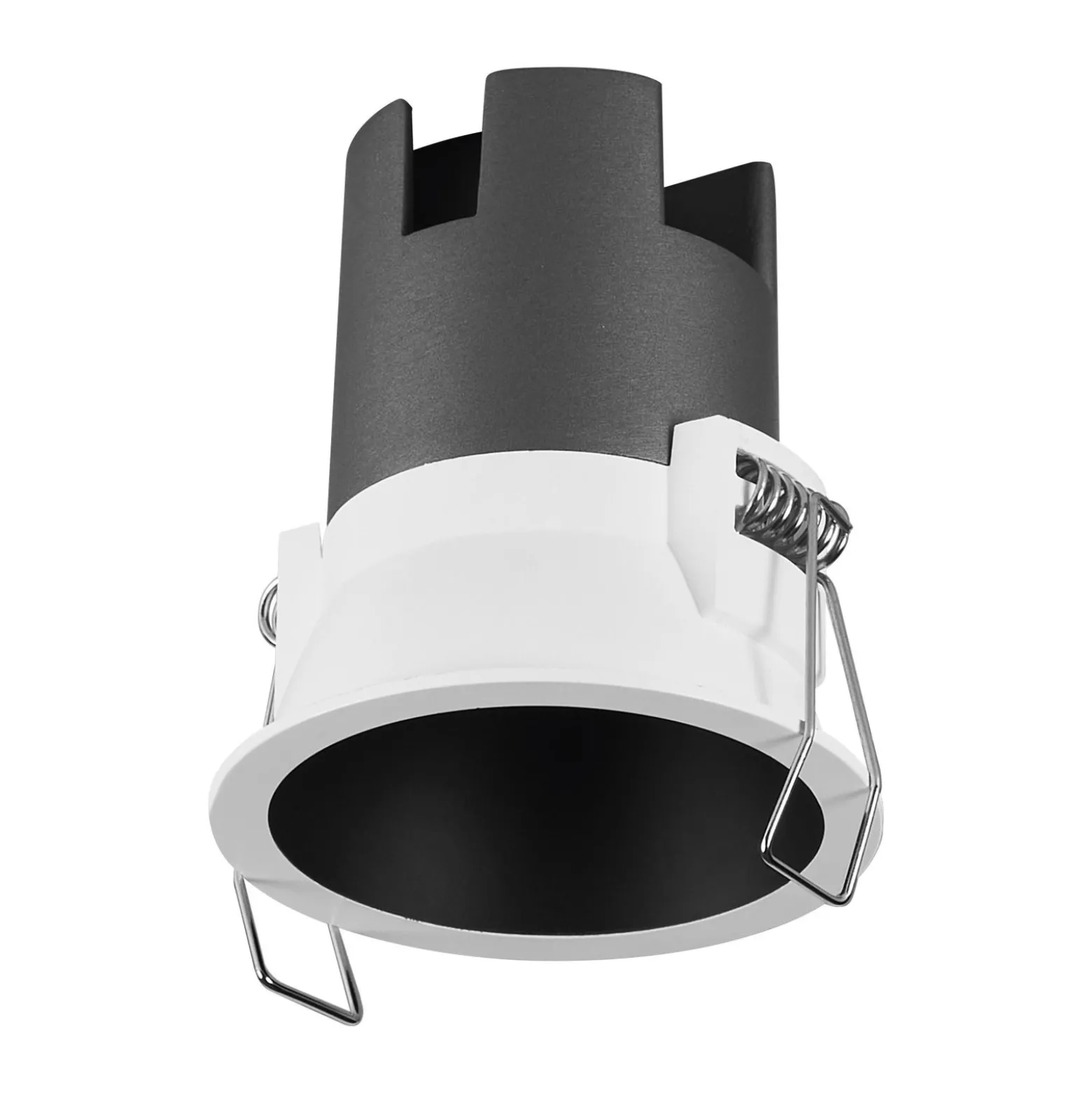 Ledvance LED Spot Twist Pro Aluminium Svart Reflektor 5W 350lm 30D - 830 Varm Vit | 70mm - Utskärning 65mm - IP20
