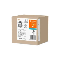 Ledvance LED Spot Twist Pro Aluminium Silver Reflektor 10W 800lm 30D - 830 Varm Vit | 93mm - Utskärning 85mm - IP20
