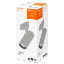 Ledvance LED Spårbelysning D85 Svart 25W 1500lm 15-55D - 830 Varm Vit | Mechanical Zoom - Dimbar