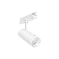 Ledvance LED Spårbelysning 3-Fas Zoom Vit 20W 2400lm - 930 Varm Vit| Bästa Färgåtergivning - 1-10V Dimbar
