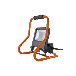 Ledvance LED Strålkastare Abetsbelysning Mörk Grå 50W 4500lm 110D - 840 Kallvit | IP54 - 2 Power Outlets - Symmetrisk