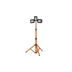 Ledvance LED Strålkastare Abetsbelysning Stativ Mörk Grå 1X30W and 2x5W 3280lm 110D - 840 Kallvit | IP54 - Uppladdningsbar - Symmetrisk