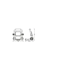 Ledvance LED Strålkastare Abetsbelysningar Value Svart 10W 1000lm 100D - 865 Dagsljus | IP65 - Symmetrisk