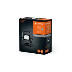 Ledvance LED Strålkastare Abetsbelysningar Value Svart 10W 1000lm 100D - 865 Dagsljus | IP65 - Symmetrisk