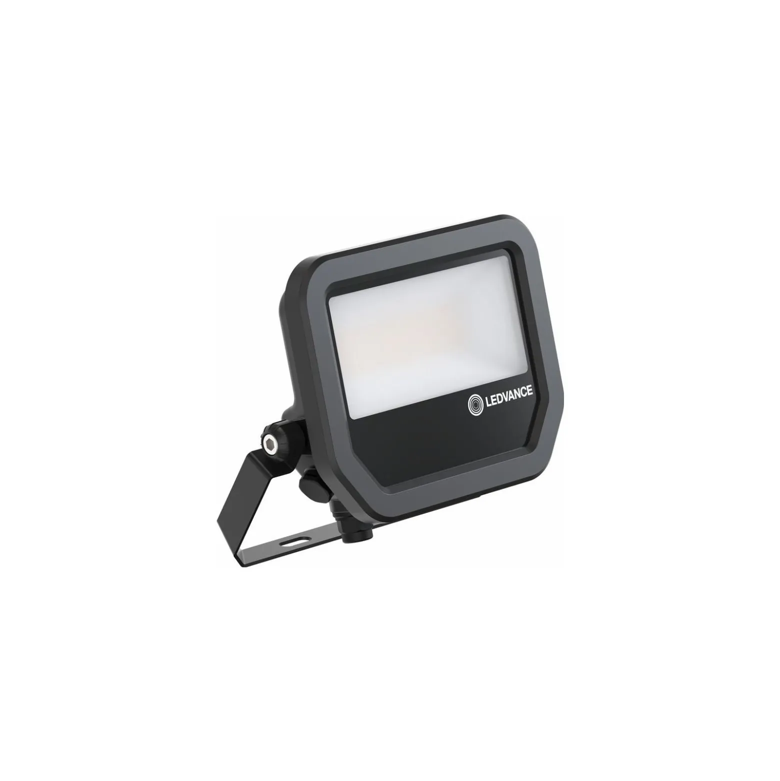 Ledvance LED Strålkastare Aluminium Svart 17W 2400lm 100D - 865 Dagsljus | IP66 - Symmetrisk