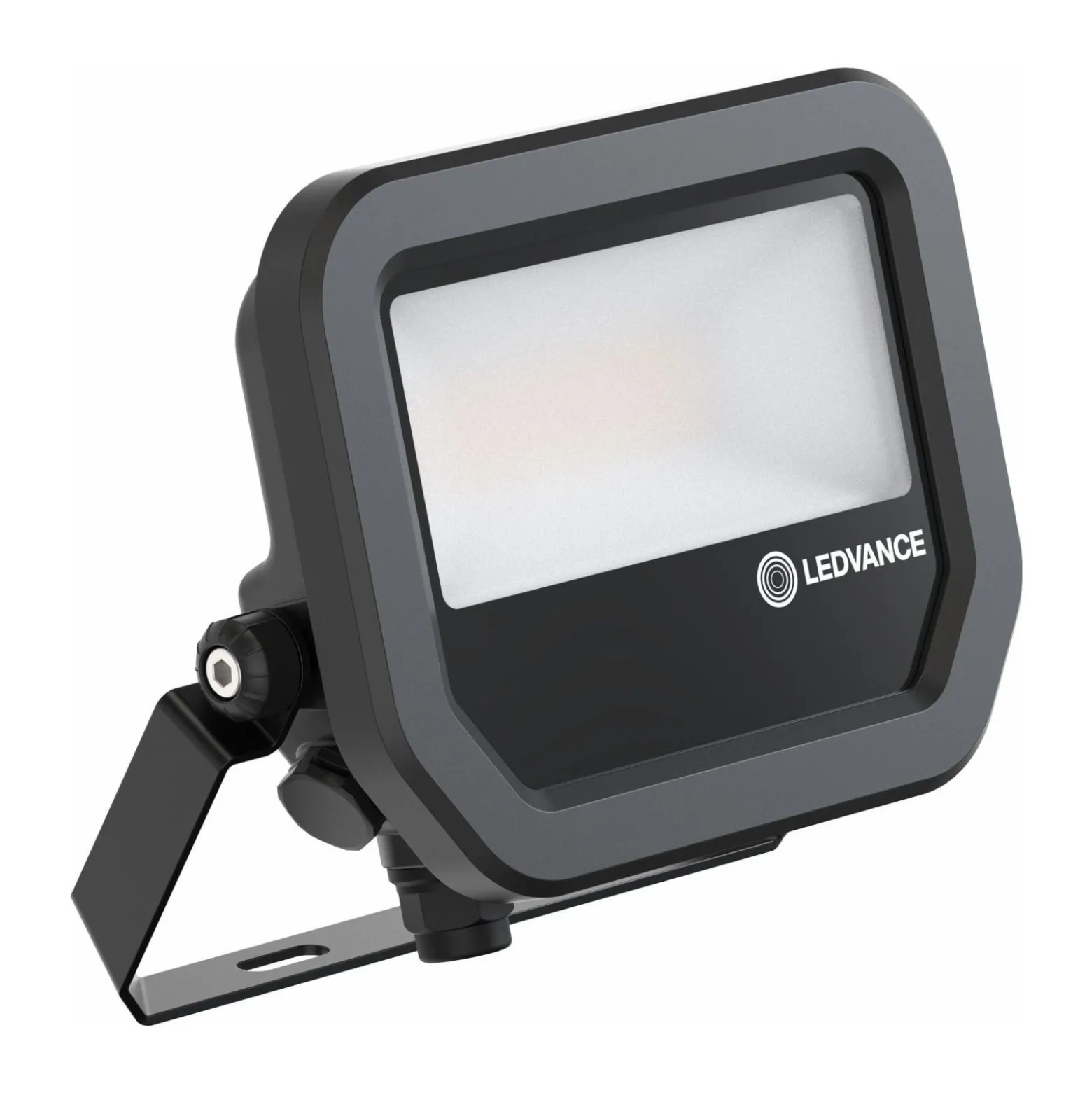 Ledvance LED Strålkastare Aluminium Svart 8W 1200lm 100D - 865 Dagsljus | IP66 - Symmetrisk