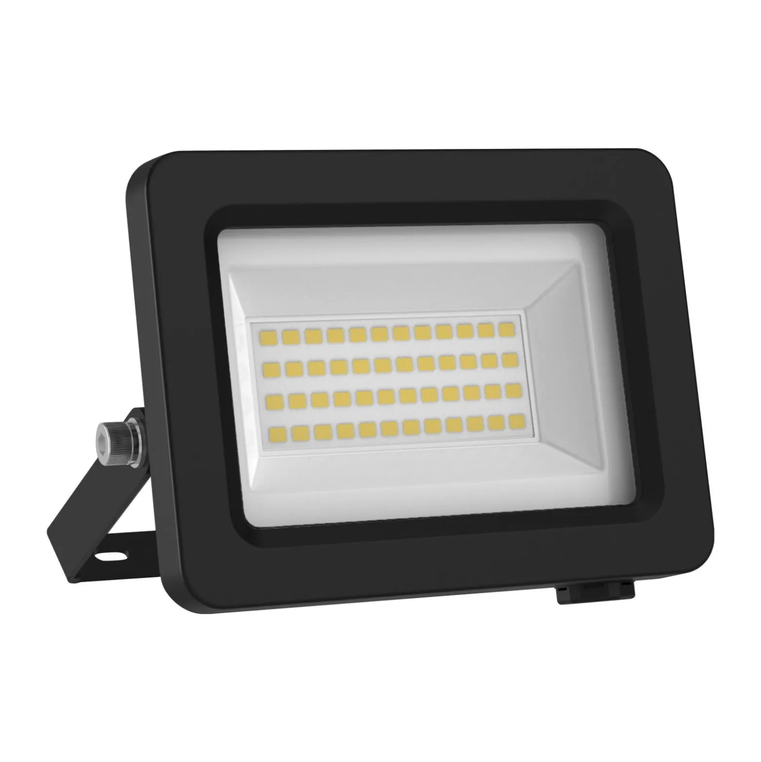 Ledvance LED Strålkastare Aluminium Svart 15W 2600lm 95D - 840 Kallvit | IP65 - Symmetrisk