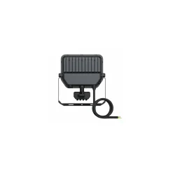 Ledvance LED Strålkastare Aluminium Svart 41W 6000lm 100D - 840 Kallvit | IP65 - Rörelse- Och Ljussensor - Symmetrisk