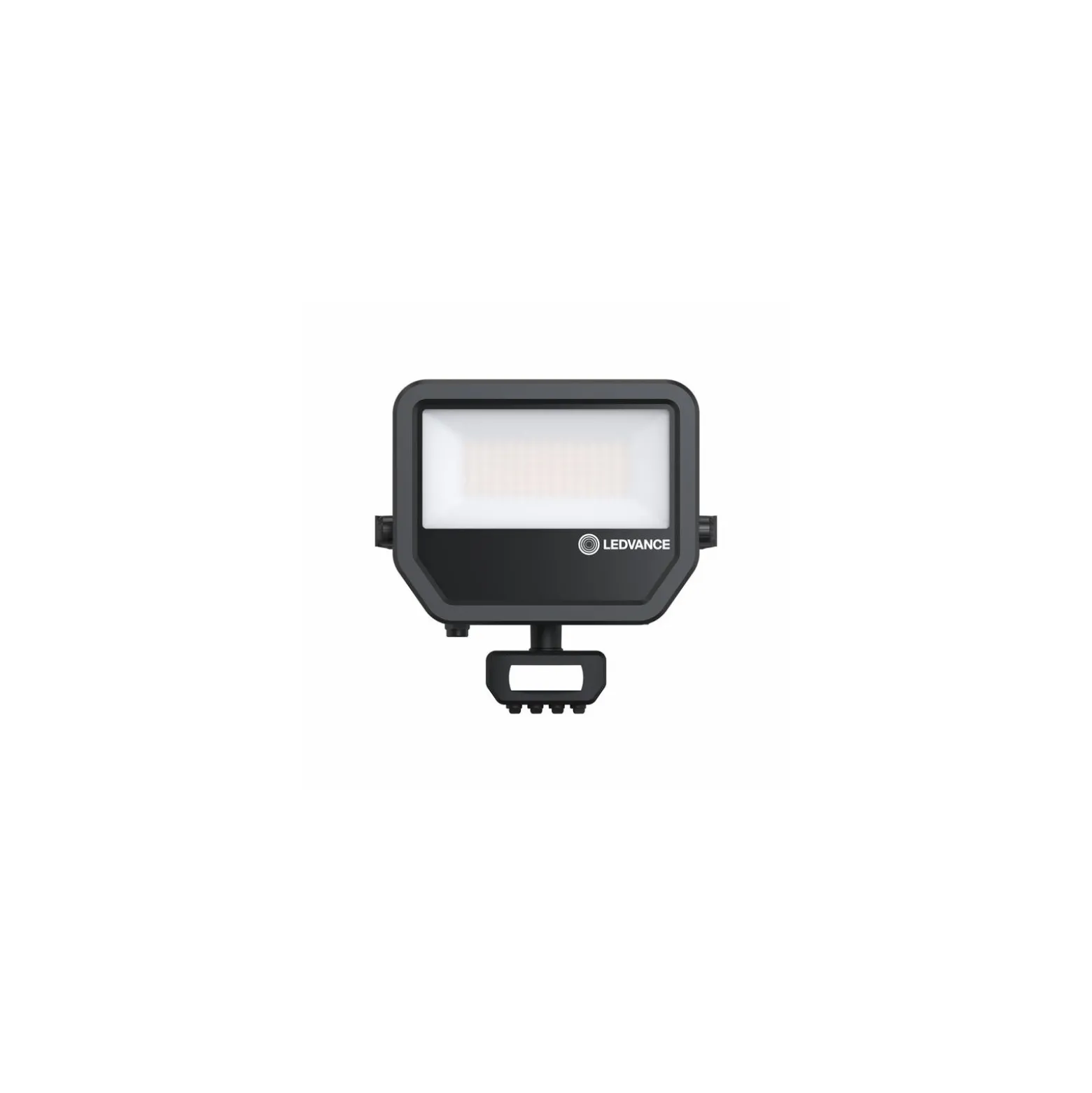 Ledvance LED Strålkastare Aluminium Svart 41W 6000lm 100D - 840 Kallvit | IP65 - Rörelse- Och Ljussensor - Symmetrisk
