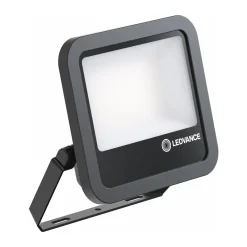 Ledvance LED Strålkastare Aluminium Svart 69W 10000lm 100D - 865 Dagsljus | IP66 - Symmetrisk
