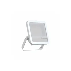 Ledvance LED Strålkastare 100 Aluminium Vit 69W 10000lm 100D - 865 Dagsljus | IP66 - Symmetrisk